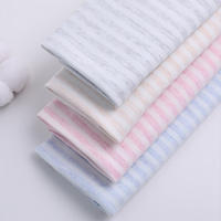 Spandex Jersey Cotton Polyester Strip Pajamas 40S/1 Fofang
