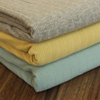 Ribbed Cotton Fabric Spandex 40S/1 5*3 Cloth Vest Dress Children Fofang